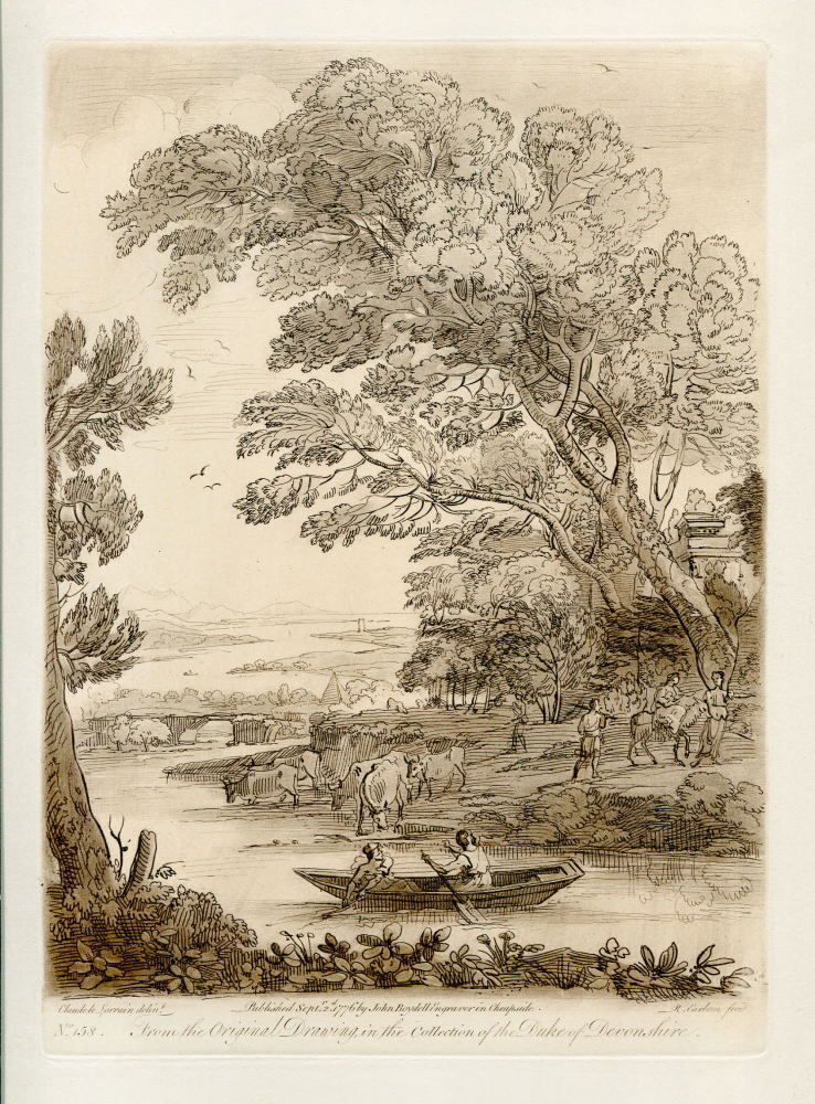 【新規入荷】1776年 クロードロラン「真実の書」~No.158 銅版画、エッチング